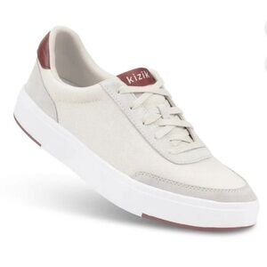 Kizik Prague Creme Brulee Athletic Sneaker W sz 7, M Sz 5.5.